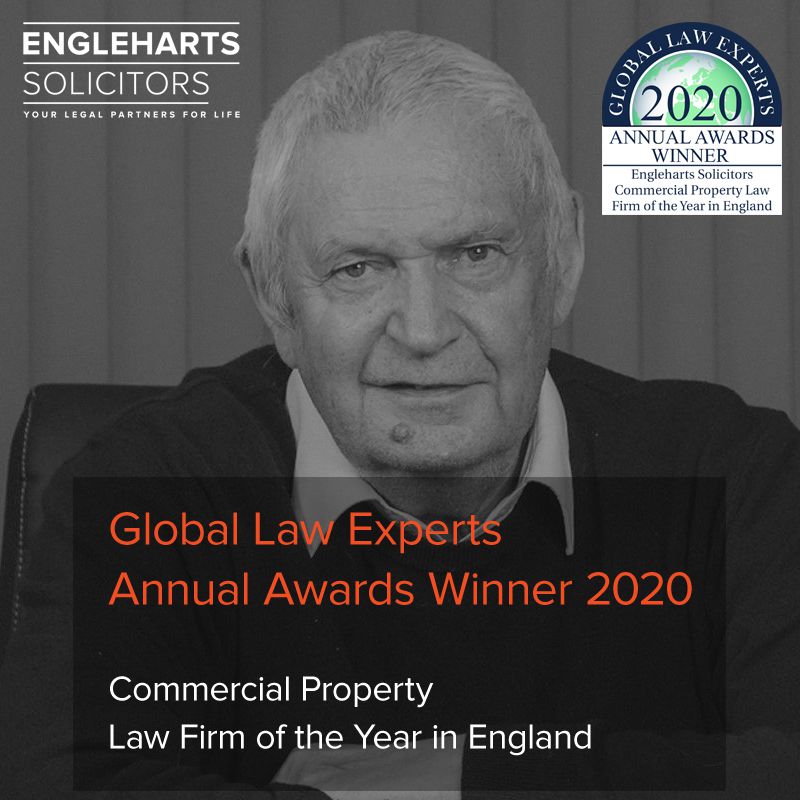 Engleharts Solicitors - Global Law Experts Award Slide